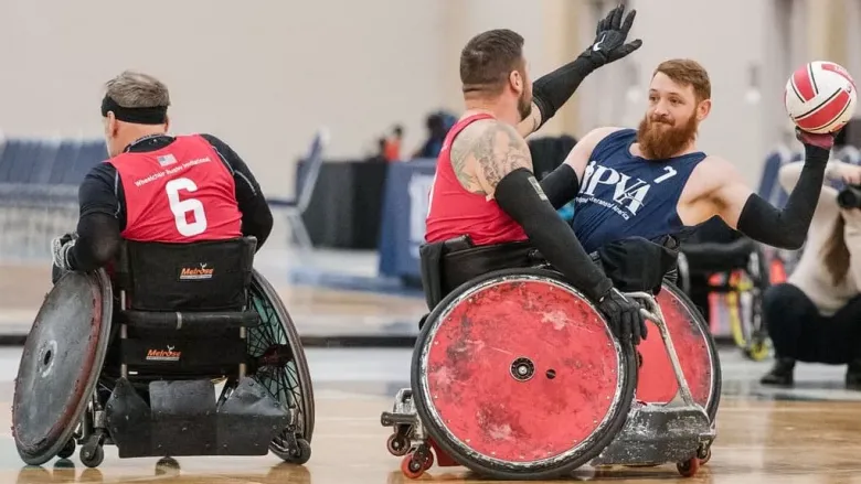 PVA rugby wheelchair game